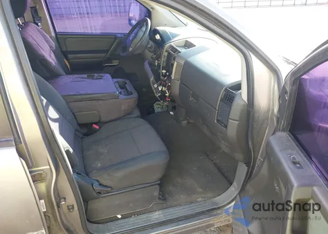 2007 Nissan Titan Se from USA, damaged, VIN 1N6BA07B27N204676